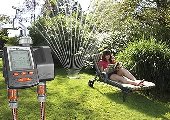 Amazon | GARDENA(ガルデナ)散水タイマー 出水2口 マルチ