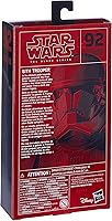 Vista 6 de STAR WARS The Black Series Carbonized Collection Sith Trooper - Figura de acción a escala de 6 pulgadas The Rise of Skywalker (exclusivo de Yaxa)