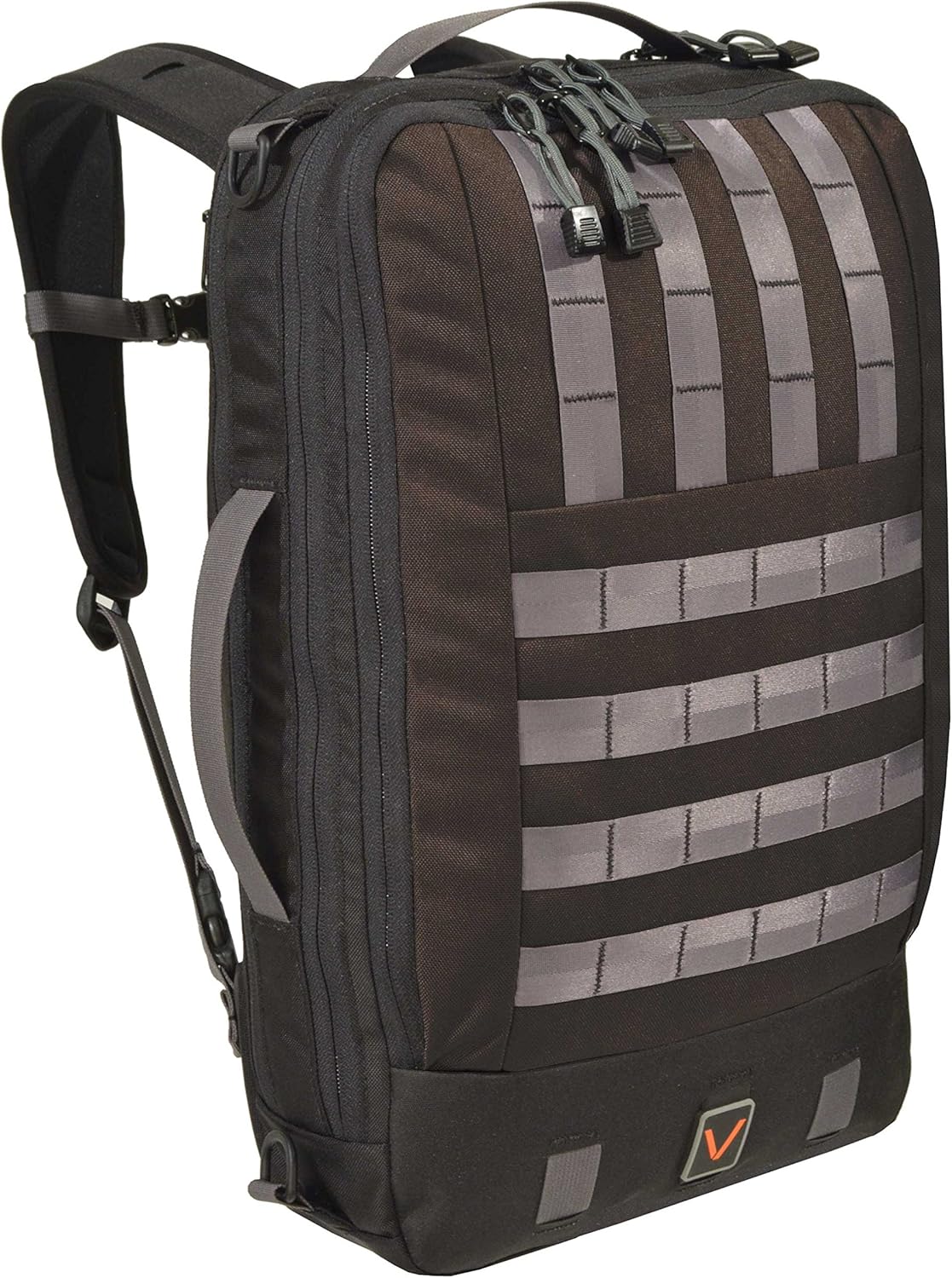 Velix Cases Convert 20 Convertible Laptop Backpack/Shoulder Bag, Black, Men's Large