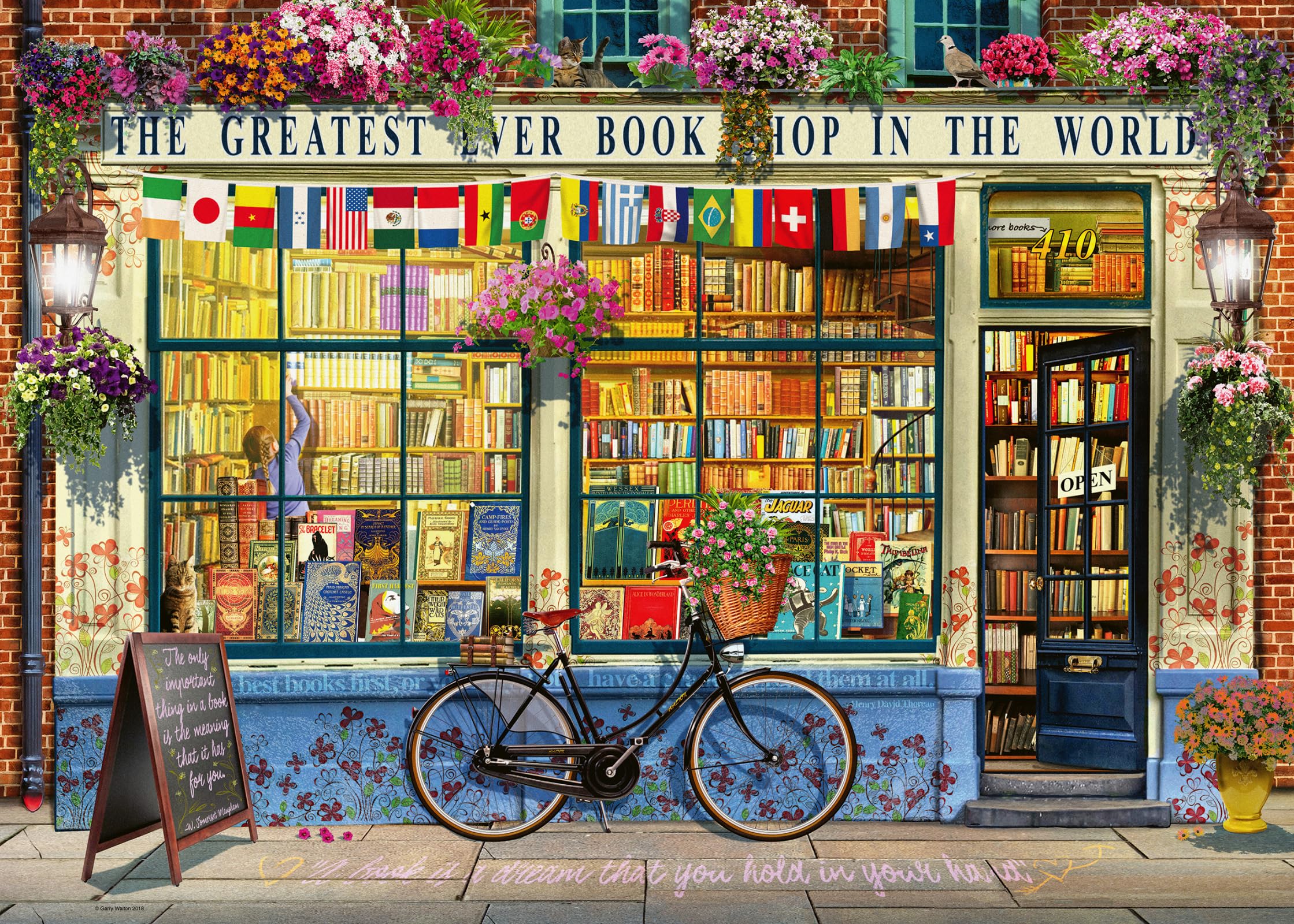 Ravensburger Adult Puzzles The Greatest Bookshop - Ages 12+