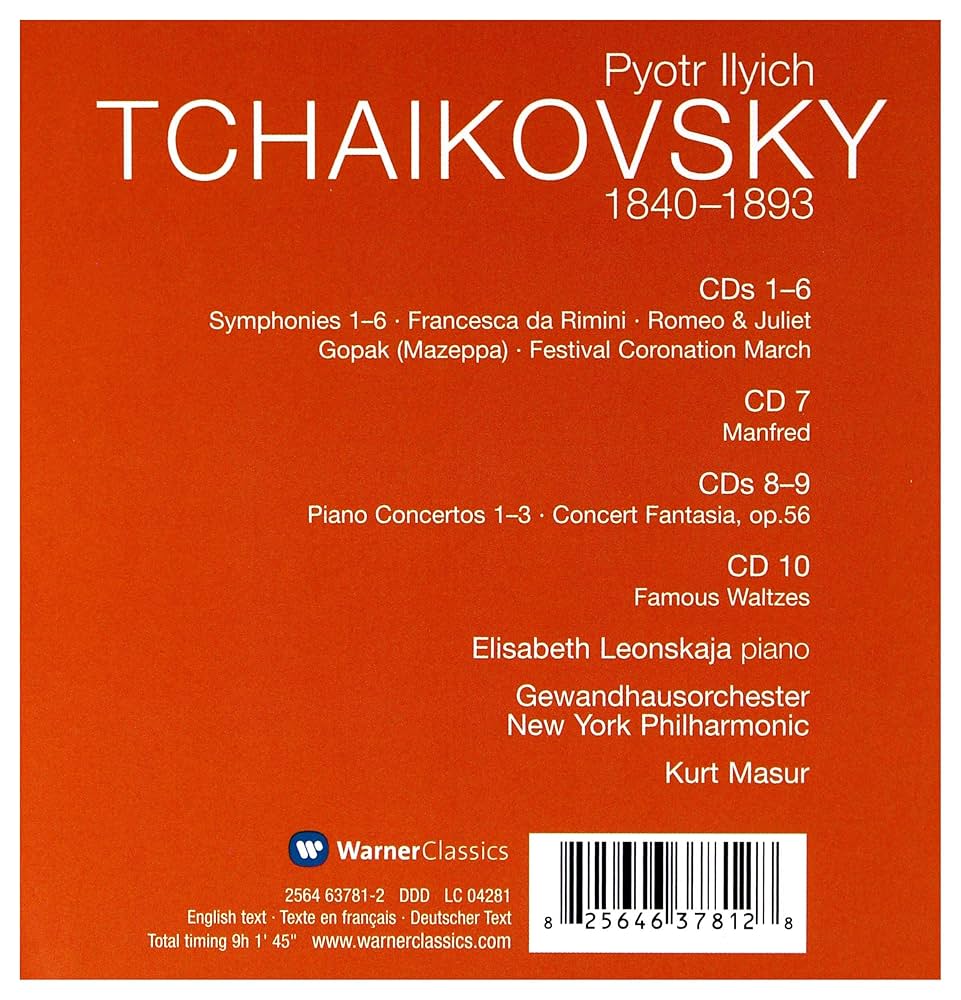 【音楽】 TCHAIKOVSKY SIX SYMPHONIES 6枚組 ボックス Tchaikovsky: The 6 Symphonies (CD, Nov-2003, 6 Discs, RCA