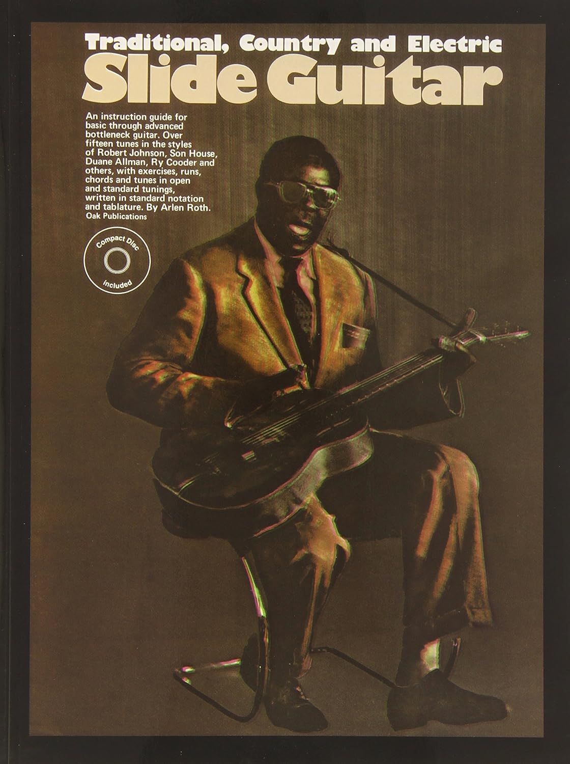 Traditional, Country and Electric Slide Guitar (Book and