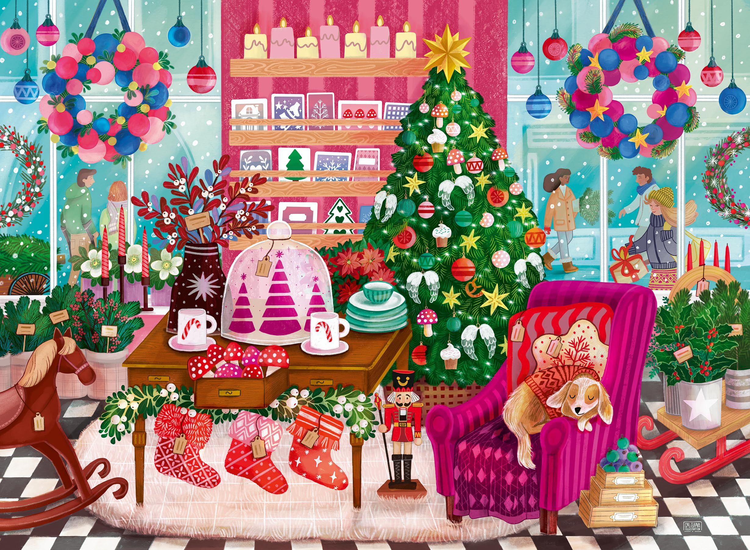 Ravensburger, Christmas Shop Jigsaw