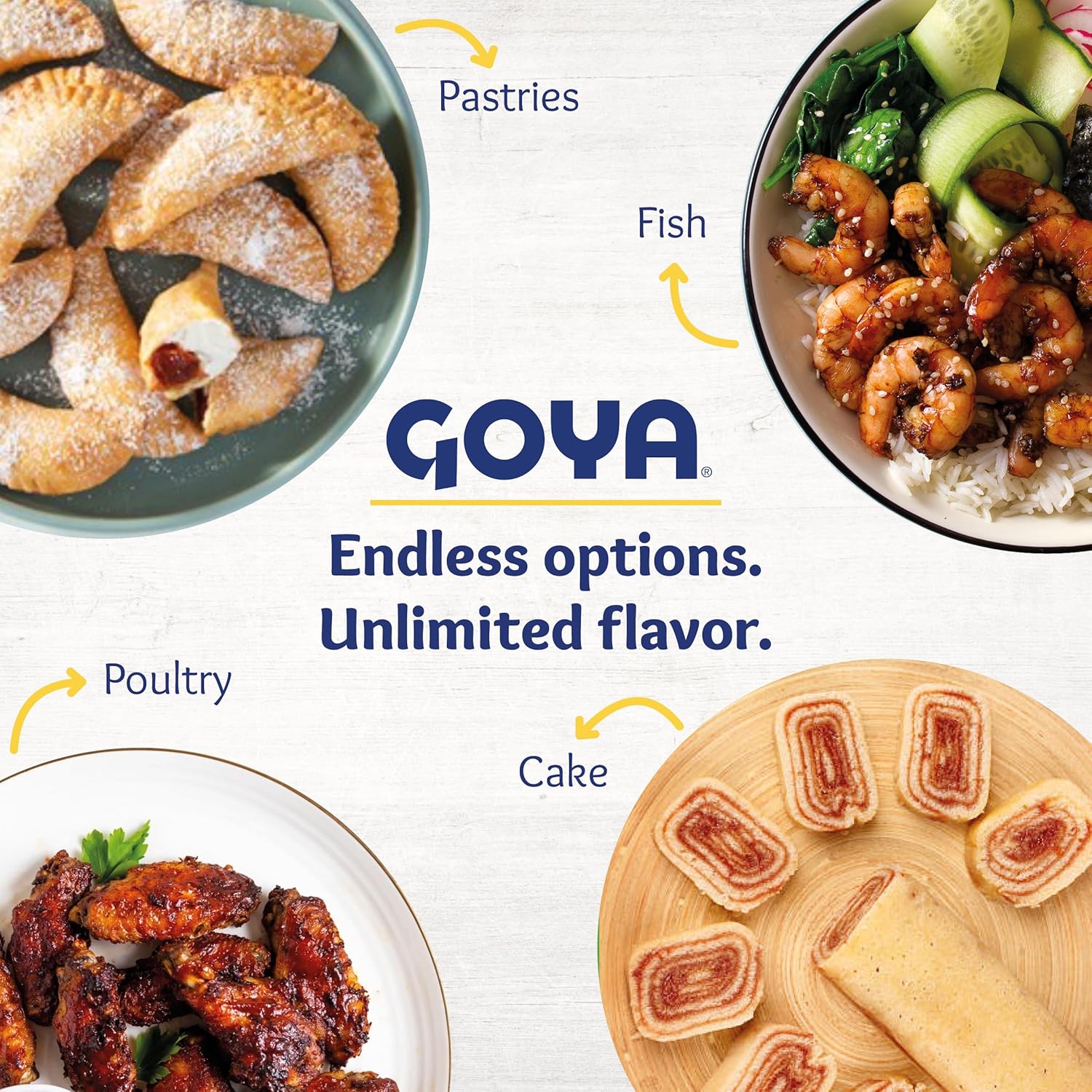 Dulce de Papaya by Goya, Canned Fruit Snack and Spread, Sweet Papaya Preserve, Authentic Latin Flavor, Easy-to-Use Topping, 4-Pack, 17oz. Cans