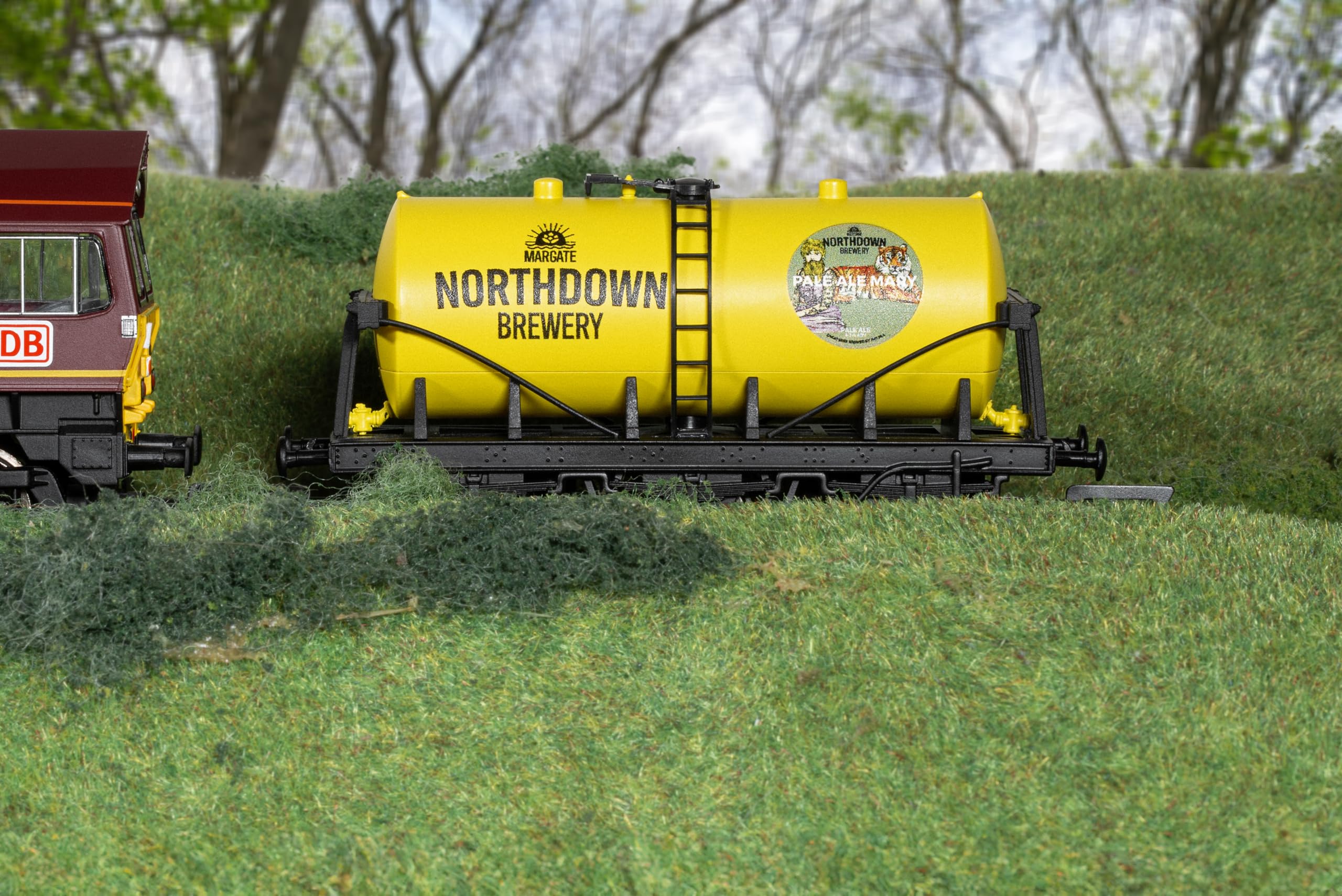 Hornby R60283 Northdown Brewery Pale Ale Mary Tankwagen Güterwagen, Gelb