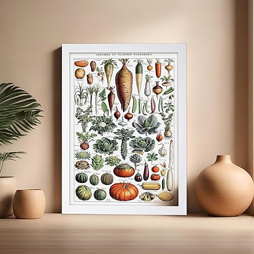 Miniatura 427 de Poster Master Póster vintage de orquídea, estampado de flores retro, arte de pared de plantas exóticas, arte botánico, regalo para hombres y