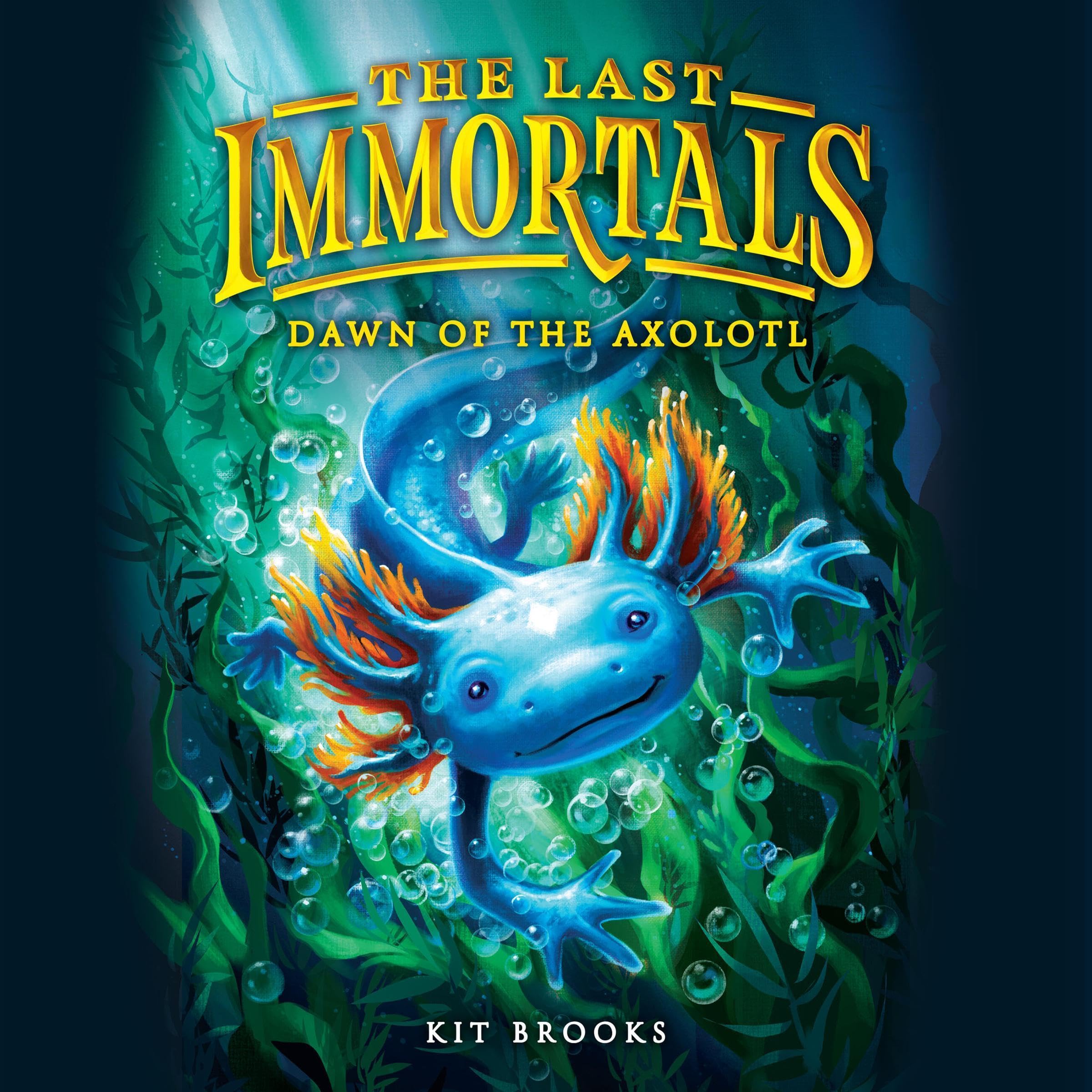Cover art for The Last Immortals: Dawn of the Axolotl