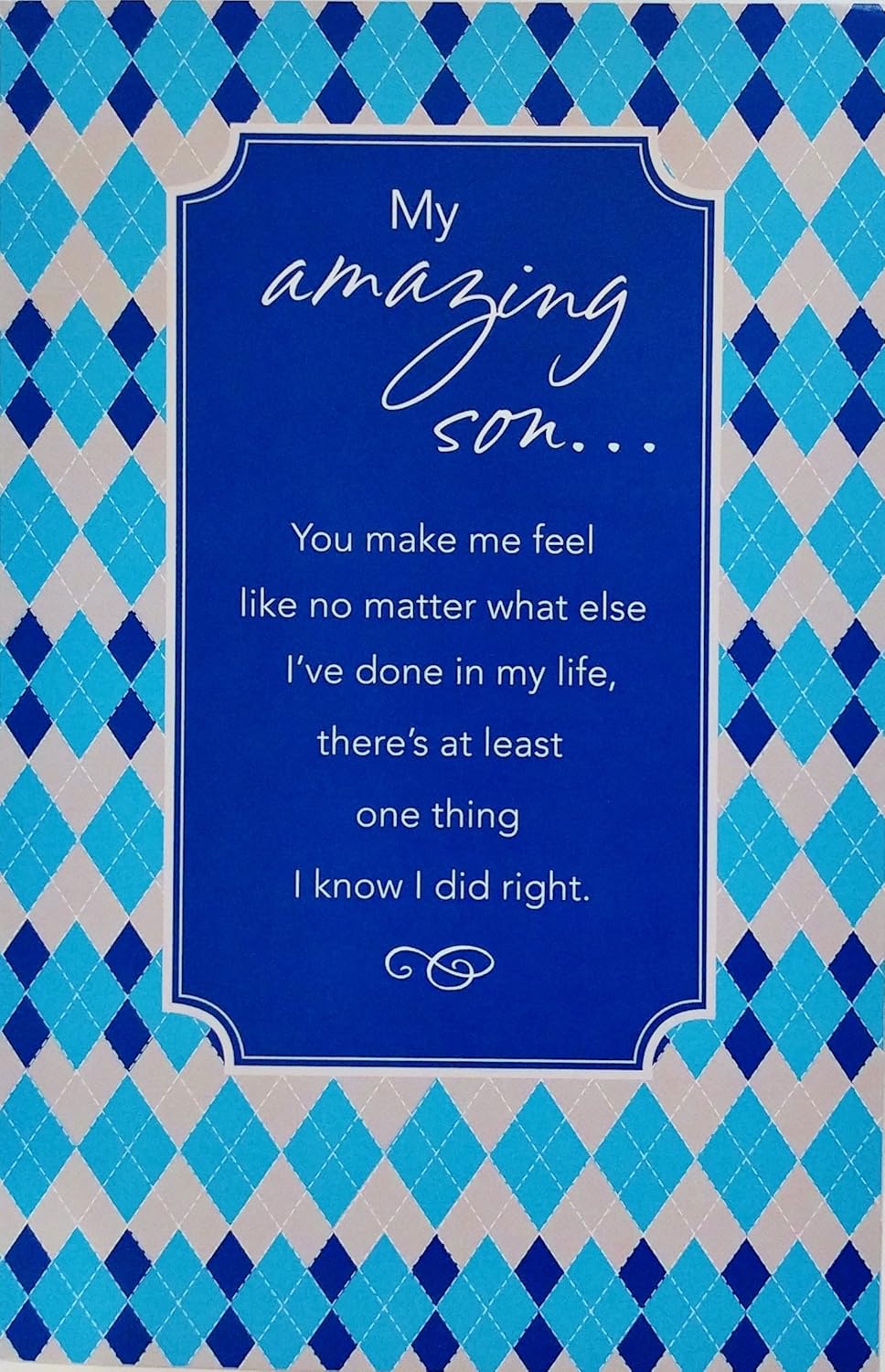 Happy Birthday To My Amazing Son Amazon.com : My Amazing Son Happy Birthday Greeting Card -"I Love You More  Than You'll Ever Know" : Office Products