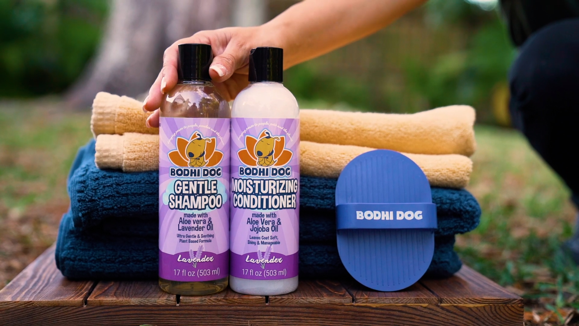 Bodhi Dog Shampoo Brush - Pet Grooming & Bath Supplies for Cats and Dog Bath Brush for Long & Short Hair - Premium Scrubber for Shower, Bathing & Massage - (One Pack, Pink) - image 7