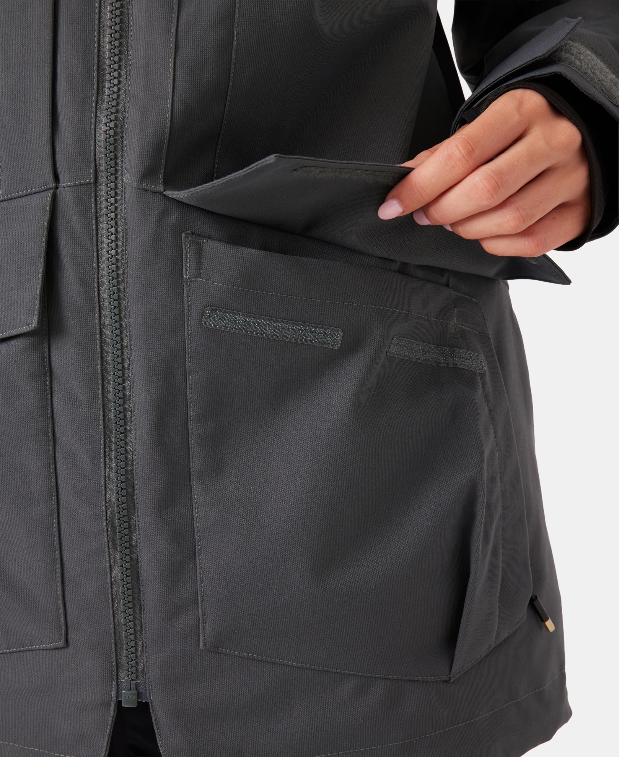 Roxy Damen Incline Parka Jacket – 15k Waterproof, Insulated, Pfas-free, Hydrosmart Collar Schneejacken (1er Pack)