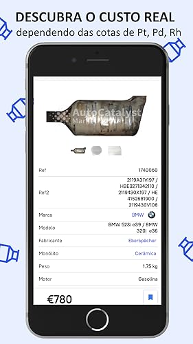 AutoCatalyst Market. Preço do catalisador do carro. A maior base de dados de catalisadores com preço