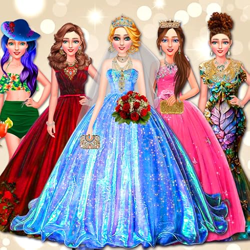 Fashion Wedding Dress up Makeover Salon Makeup asmr Famous Fashion Games For Girls Makeup and Dressup Beauty Salon Games