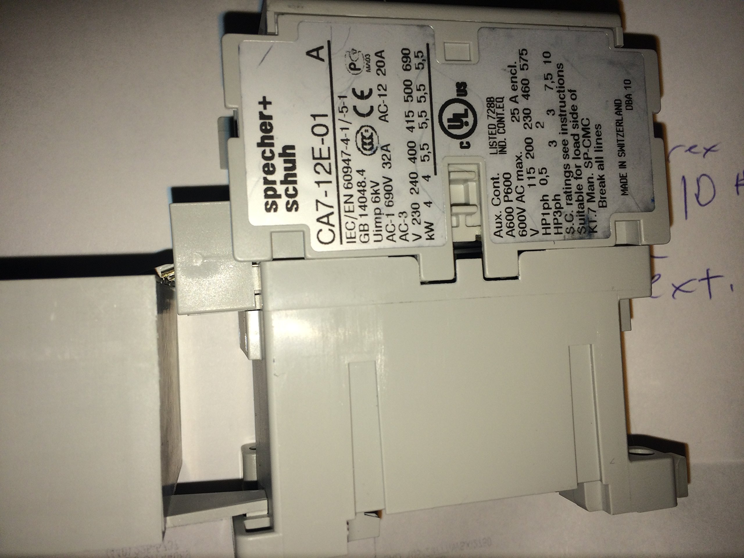 CA7-12-01-120 Non-Reversing Three Pole Contactor