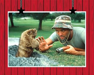 Caddyshack Classic Movie Wall Decor Bill Murray Gopher Bushwood Golf and Country Club Print 8.5x11 (UNFRAMED)