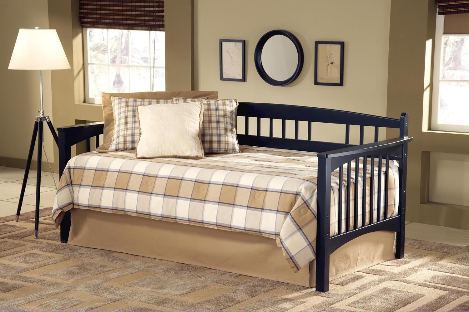 Mission Daybed Suspension Deck & Roll Out Trundle Home