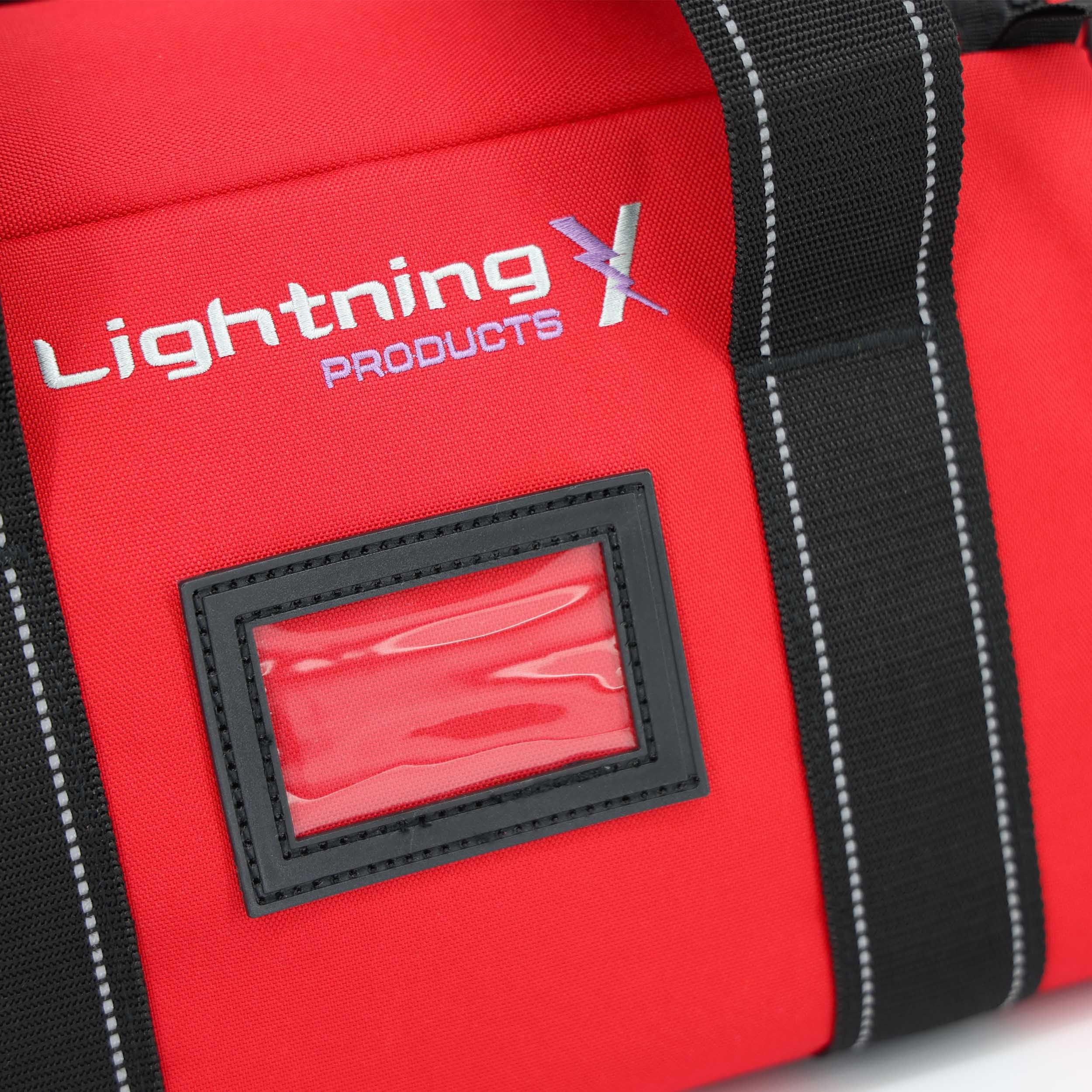 Lightning X EMT Medic - Bolsa de Salto Grande para Primeros Auxilios EMS, con divisores (Rojo)