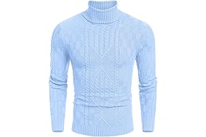 Light Blue Turtleneck: Confidence in Style