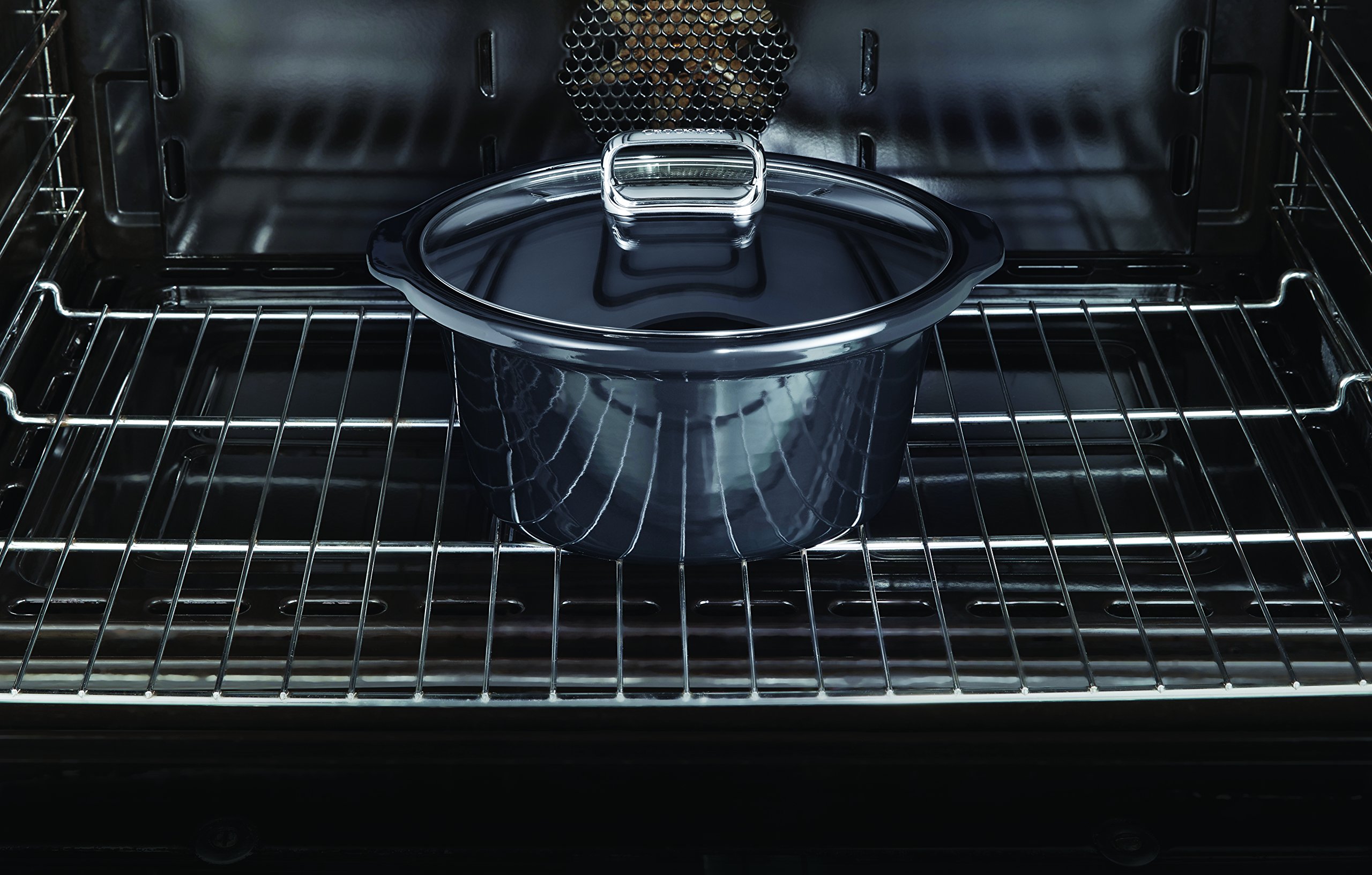 Crockpot Olla de cocción lenta manual | Para preparar multitud de recetas | 3,5 L | Cromado, Plateado [CSC028]