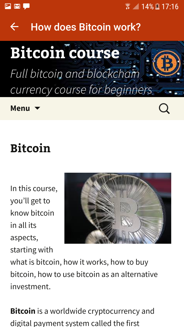 Bitcoin, Blockchain and Cryptocurrency Course - App on Amazon Appstore