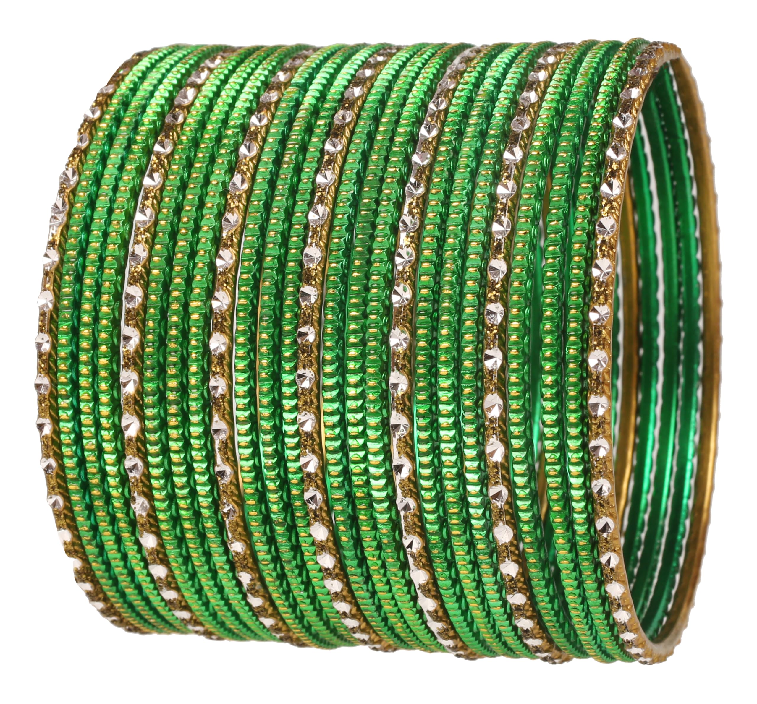 TouchstoneIndian Bollywood Gorgeous Handcrafted Hand Saw Peeled Pattern Designer Jewelry Bracelets Bangle in Gold or Copper or Silver Tones for Women.