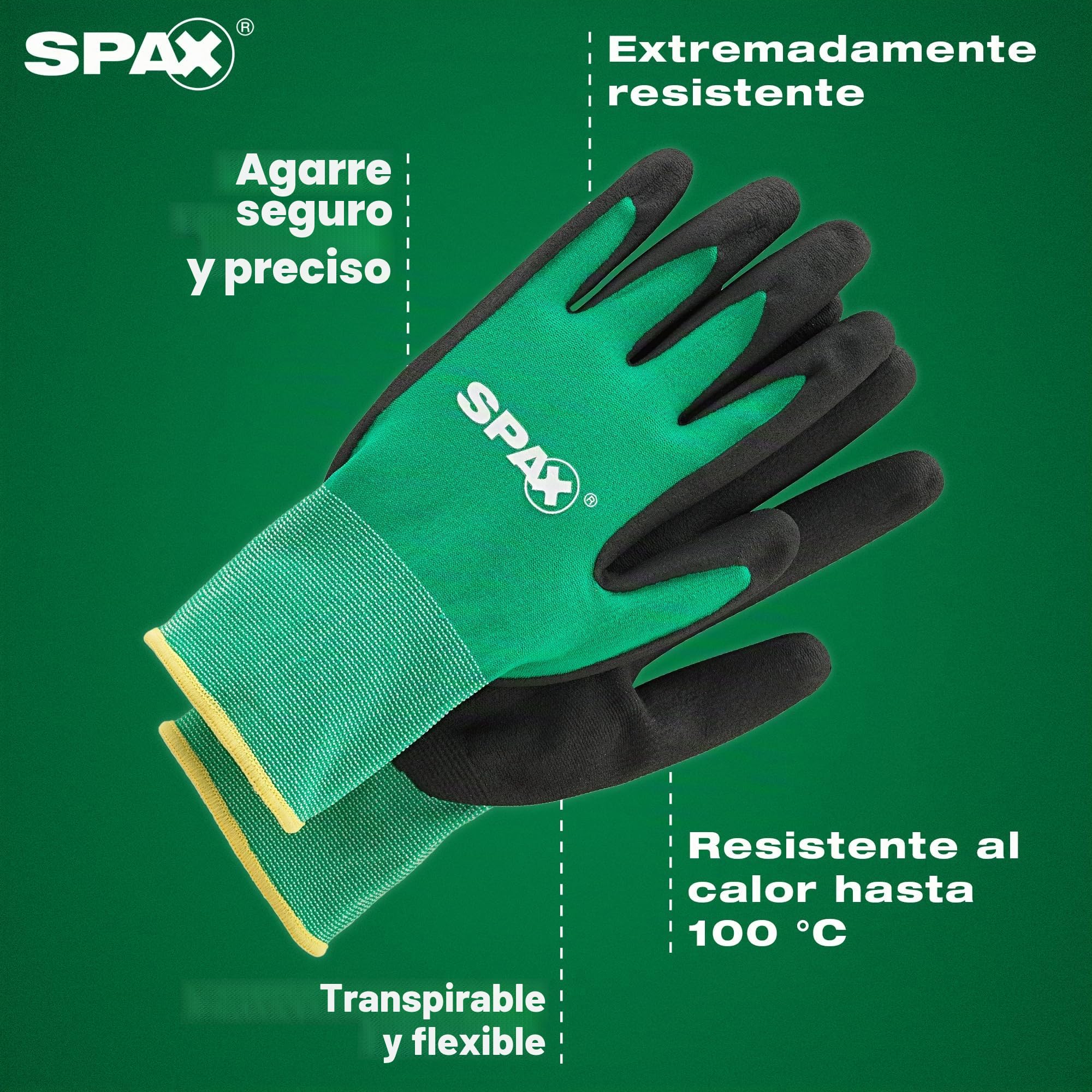 SPAX Maletín de montaje Systainer³ T-Loc - Juego de tornillos con 2.475 tornillos SPAX en 12 medidas, incl. 5 puntas T20 y guantes de trabajo, para artesanos y bricolaje – 8000000294624