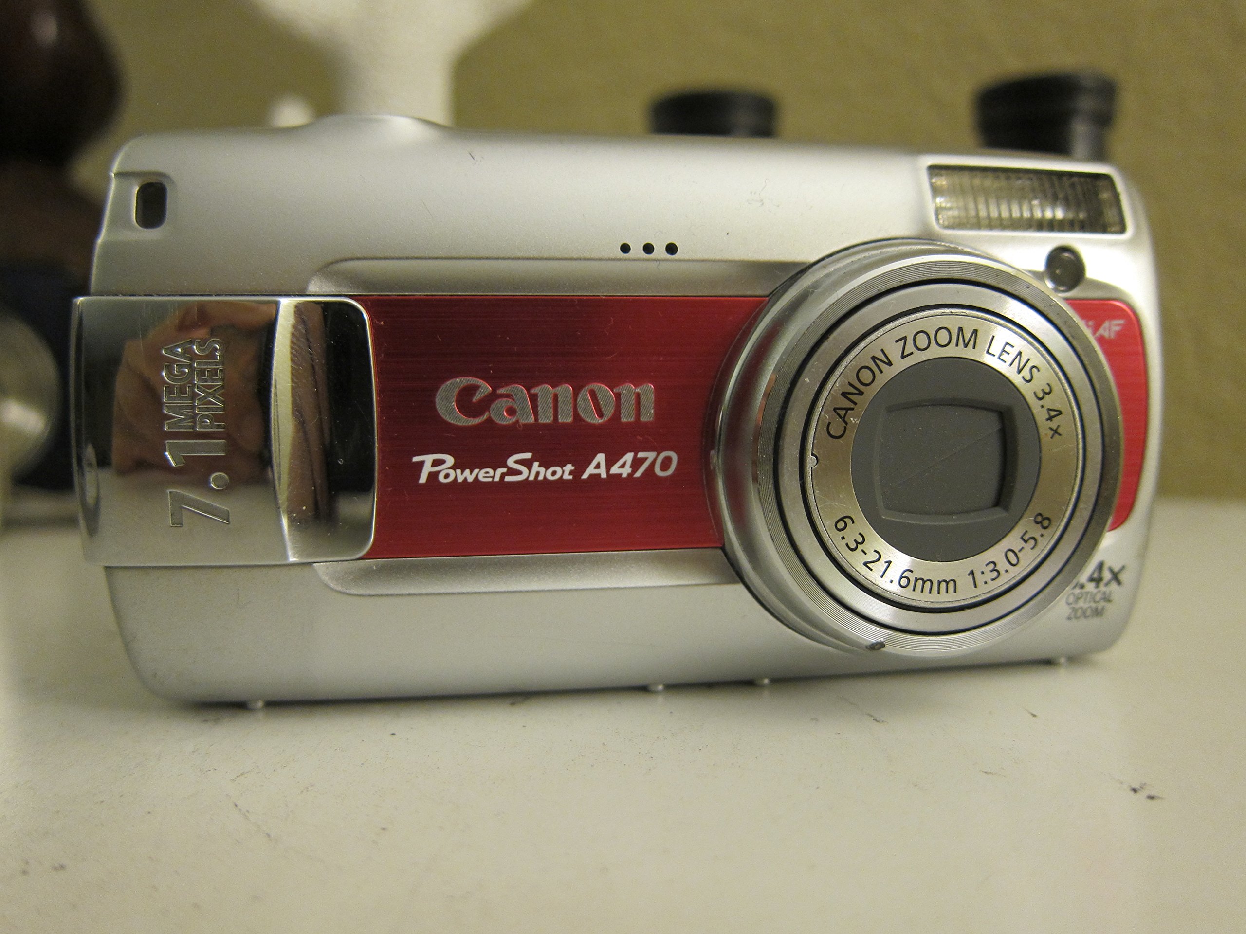 Amazon.com : Canon PowerShot A470 7.1 MP Digital Camera with 3.4x 