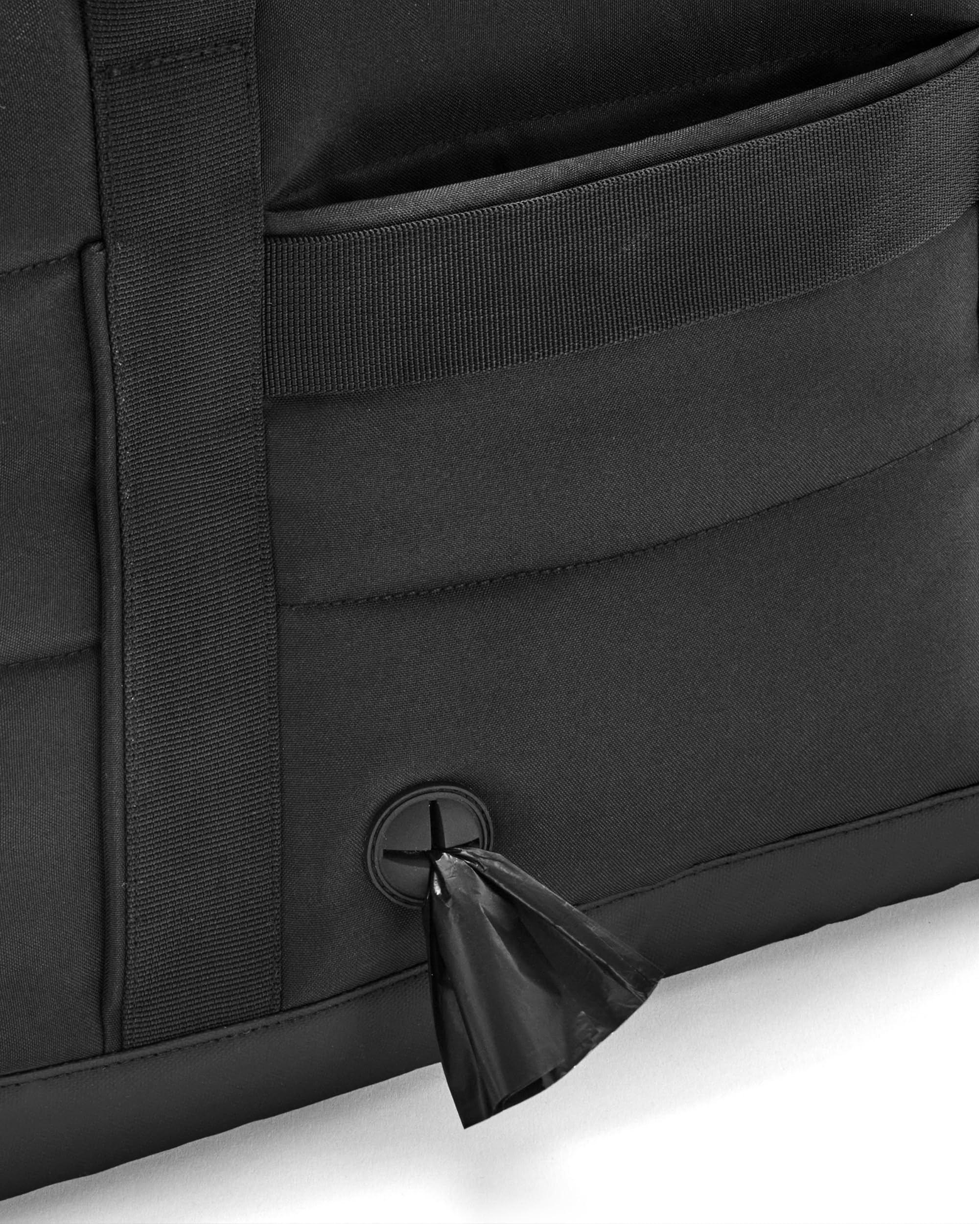 Larkson Sac de Transport pour Petits Chiens jusqu'à 12kg Noir - Tjark - Cage de Transport pour Avion - Sac pour Voyager avec Chien & Chat - Conforme aux Normes de la Plupart des Compagnies Aériennes