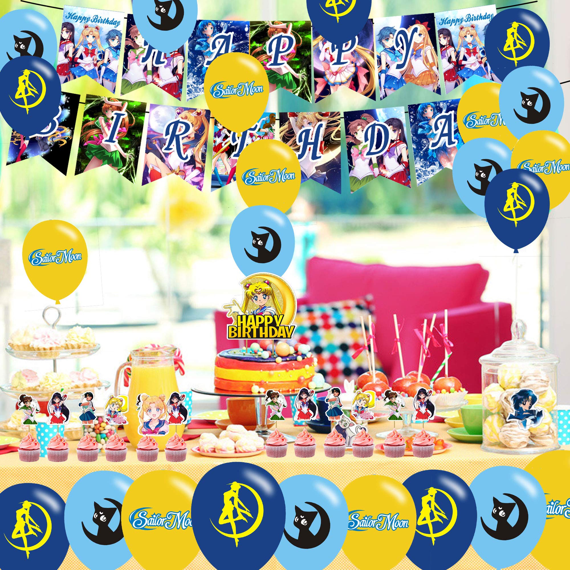 Buy Moon Girl Sailor Birthday Party Supplies,Moon Girl Sailor Themed