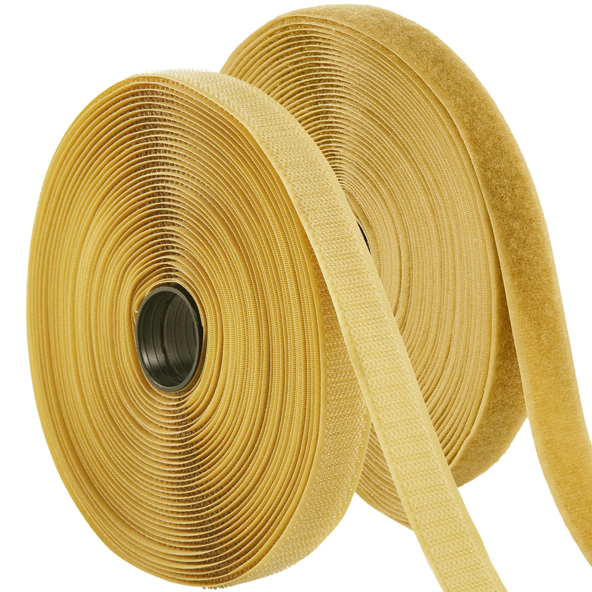 ECOHomes 3/4 Inch Wide x 33 FT Sew On Hook and Loop Tape for Fabric Roll, Sewable Sew-On Strips for Clothing, Clothes, Fabric | No Adhesive Sewing