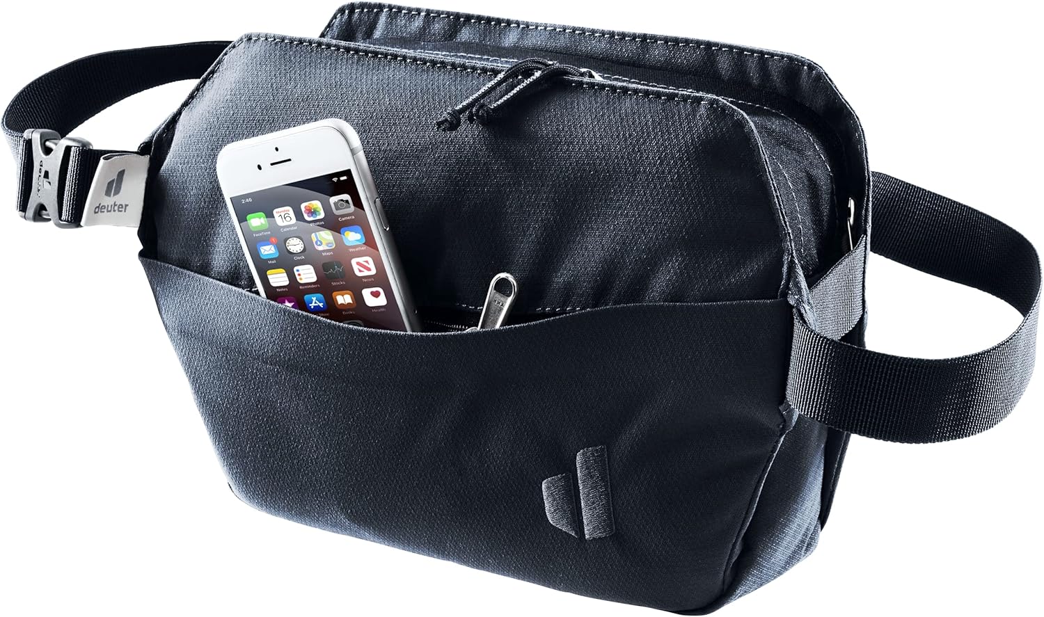Deuter Passway 2 Crossbody Lifestyle 2 Liter Hip Bag/Fanny Pack for Travel & Everyday