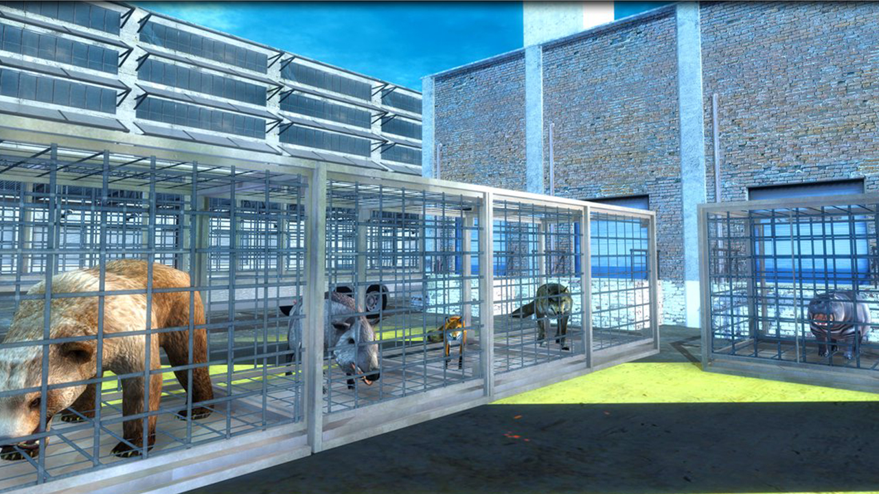 Zoo Animal Airplane Pilot Transportation Simulator 3D Wild Animal