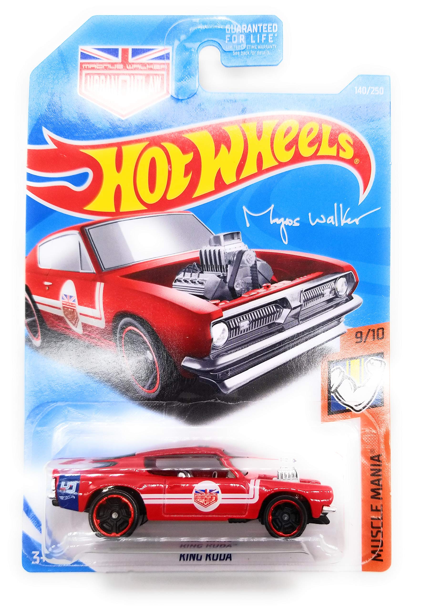 Mattel Hot Wheels 2019 Muscle Mania Urban Outlaw King Kuda 140/250
