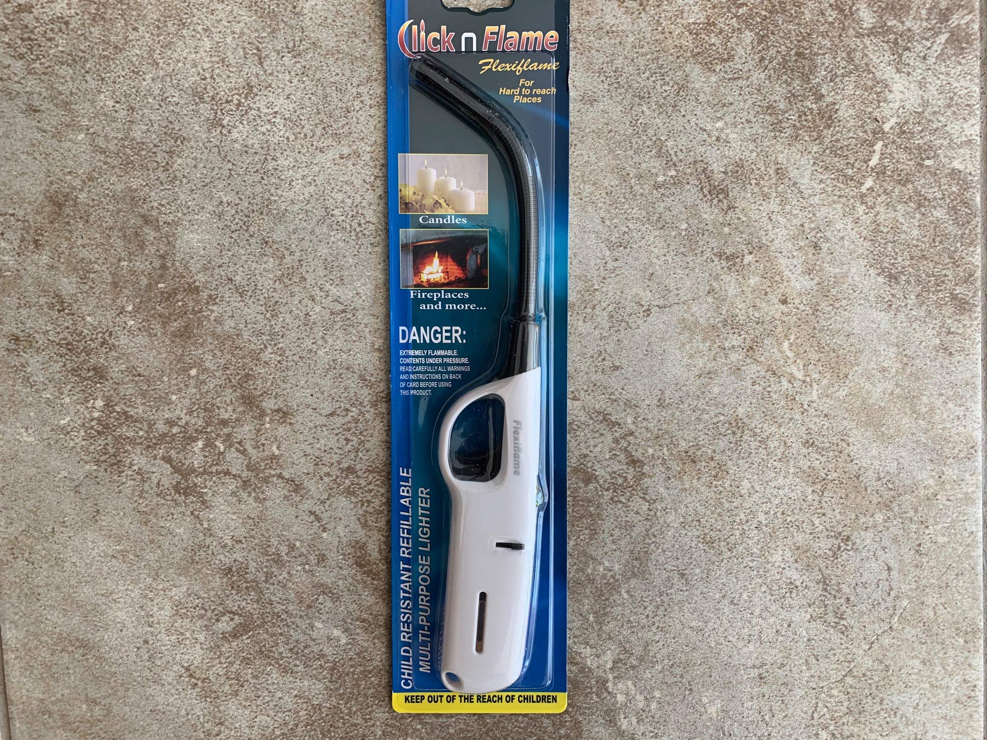 Diamond Visions Click N Flame Barbeque Lighter Large Carded - Want It All