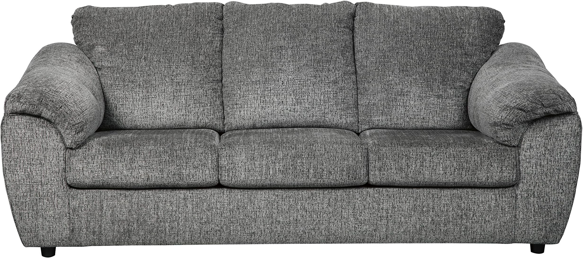 Signature Design by Ashley - Azaline Contemporary Upholstered Sofa, Slate Grey