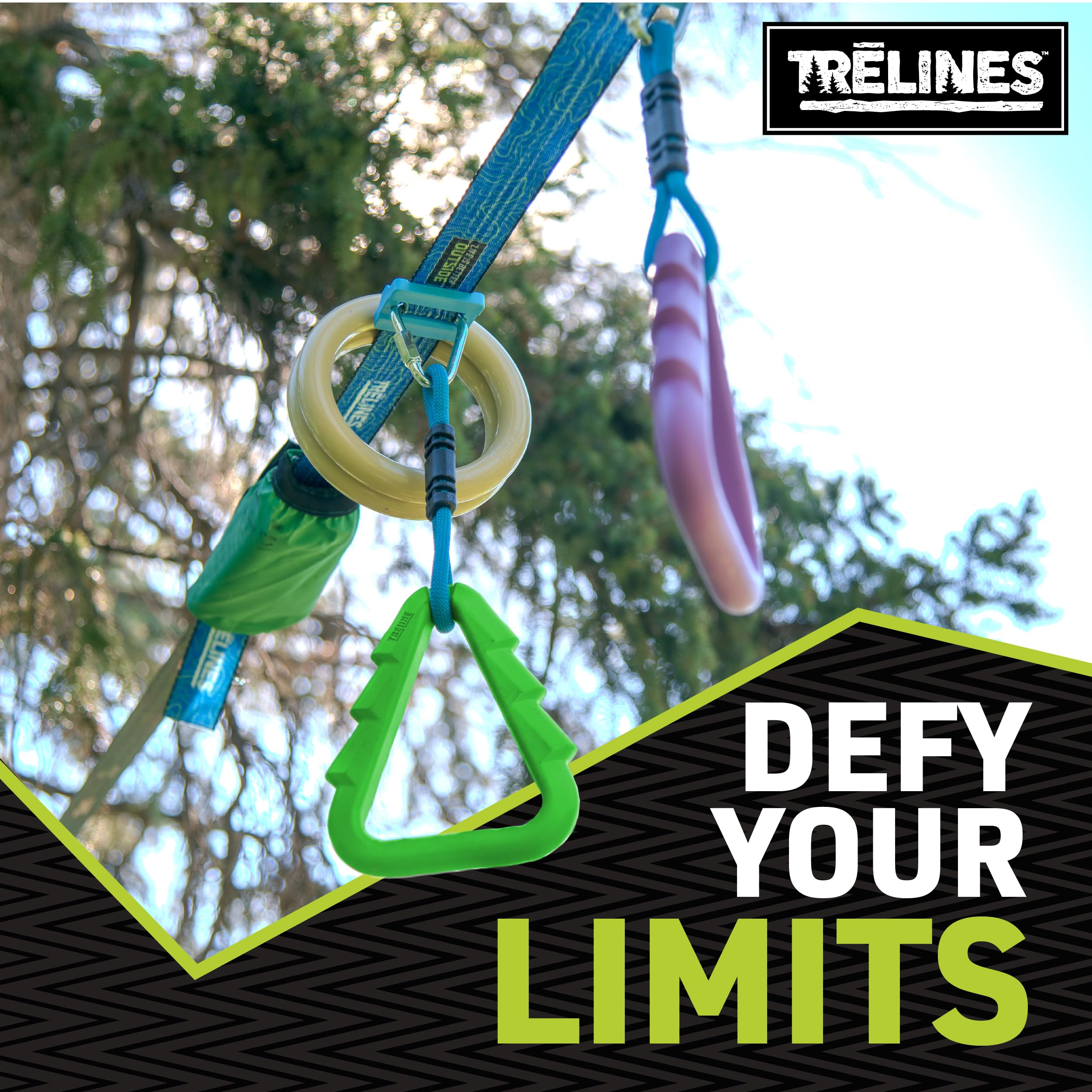 Treline Ninja - Juego de Escalada para niños a Partir de 5 años