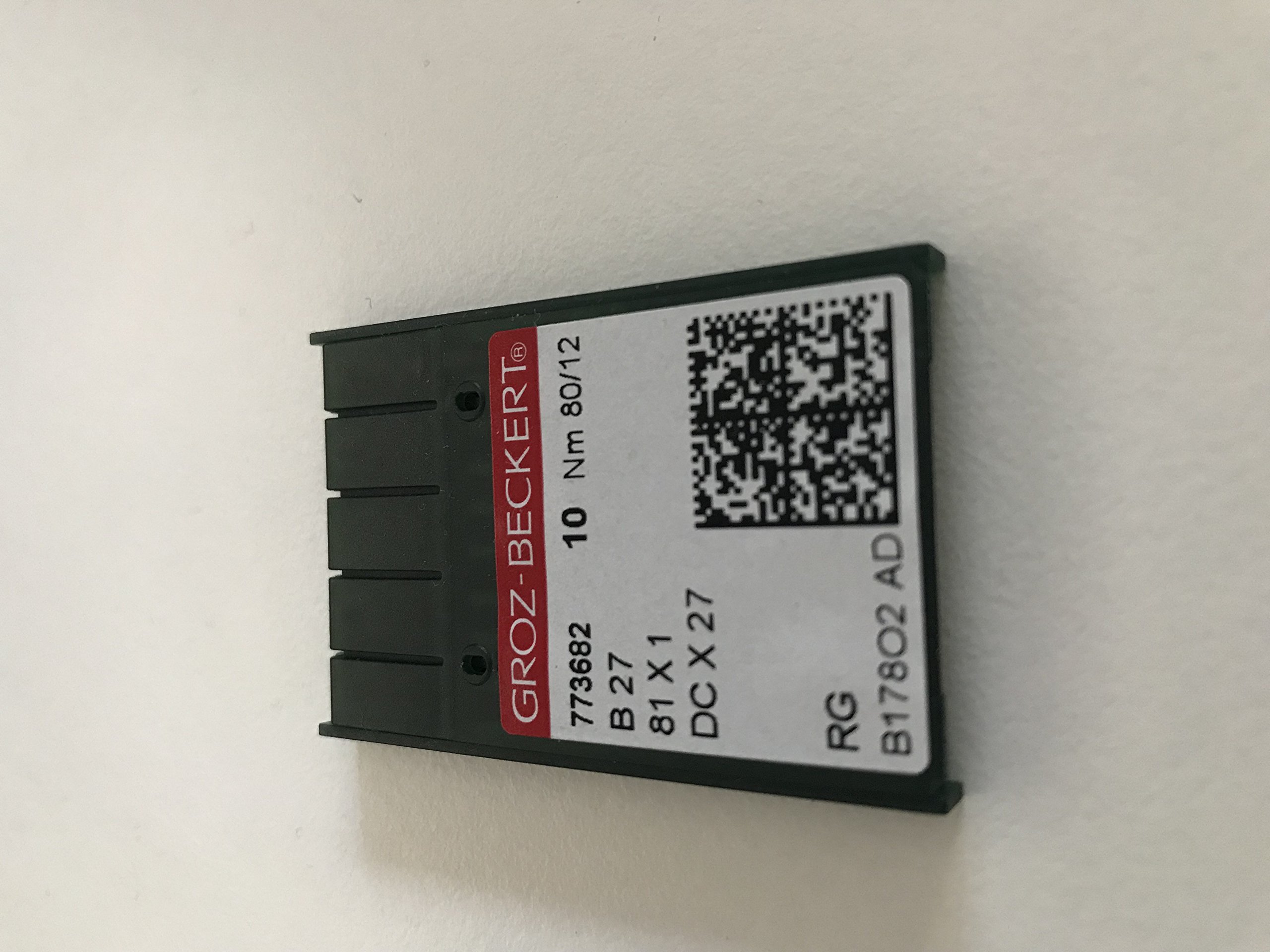 Groz Beckert Industrial B27, 81x1, DCx1 Overlocker Sewing Needles Size 80/12 x 10