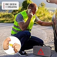 Vista 7 de Thrive Kits de emergencia para vehículos – Kit de emergencia para coche de carretera (104 piezas) – Kits de coche para emergencia – Kit de coche