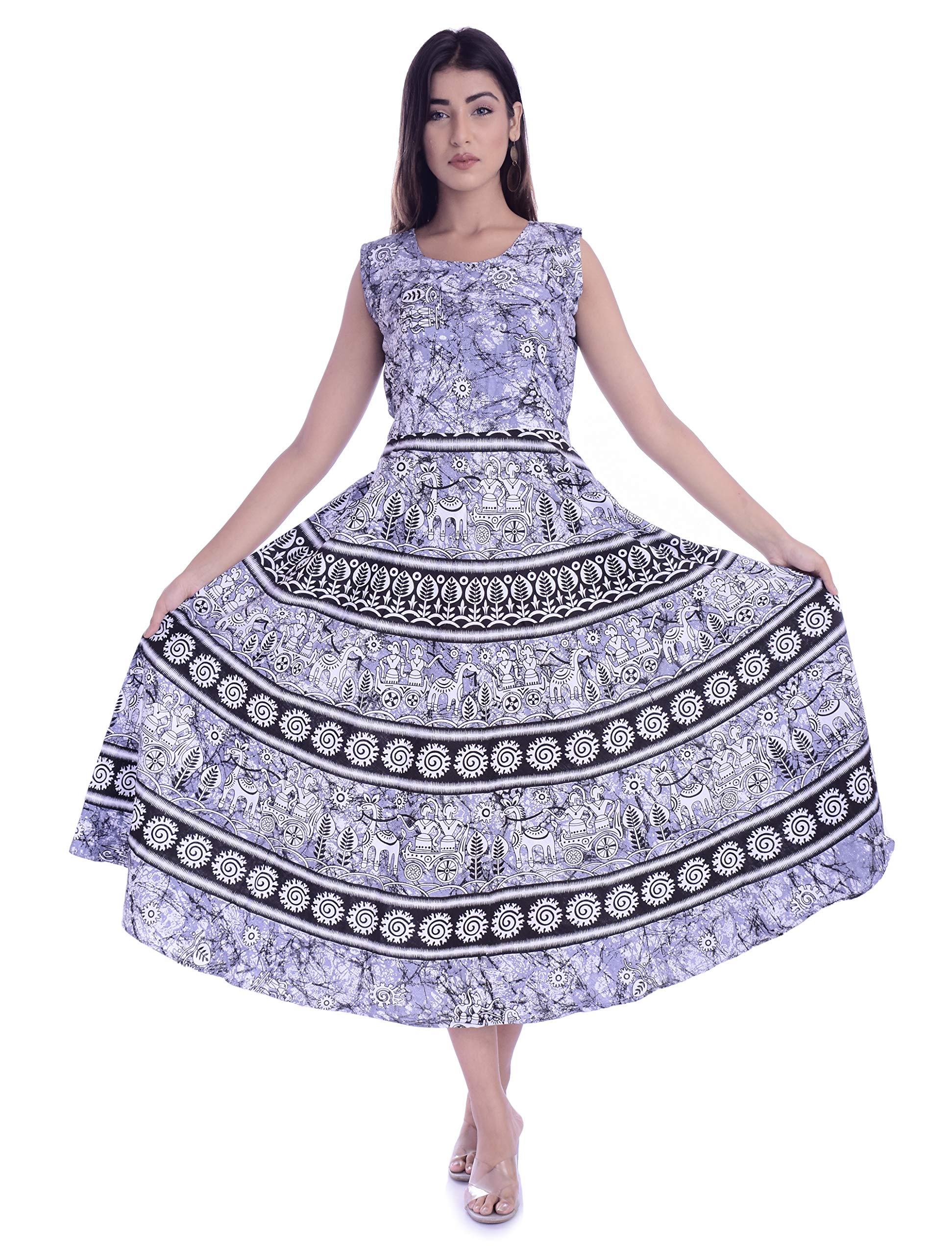monique Brand Present Latest Trendy Traditional Long Cotton Designer Middi/Frock Dress for Women-picture-39