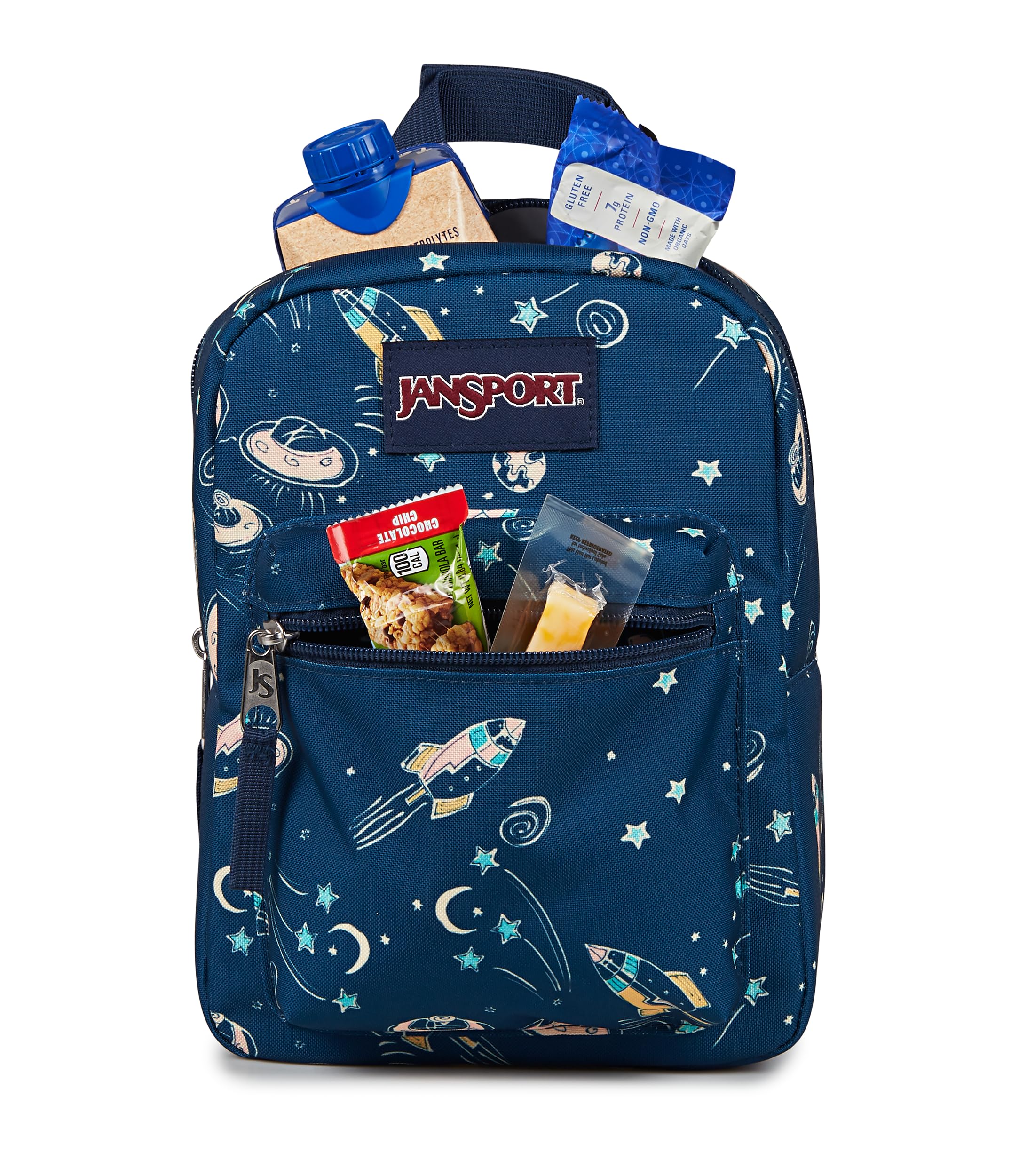 JanSport Big Break Insulated Lunch Bag - Small Soft-Sided Cooler Ideal For School Work Or Meal Prep Daisy