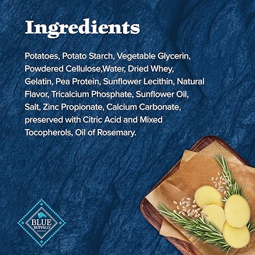 Miniatura 5 de Blue Buffalo Wilderness Wild Bones - Golosinas dentales masticables sin granos, bolsa pequeña de 10 onzas