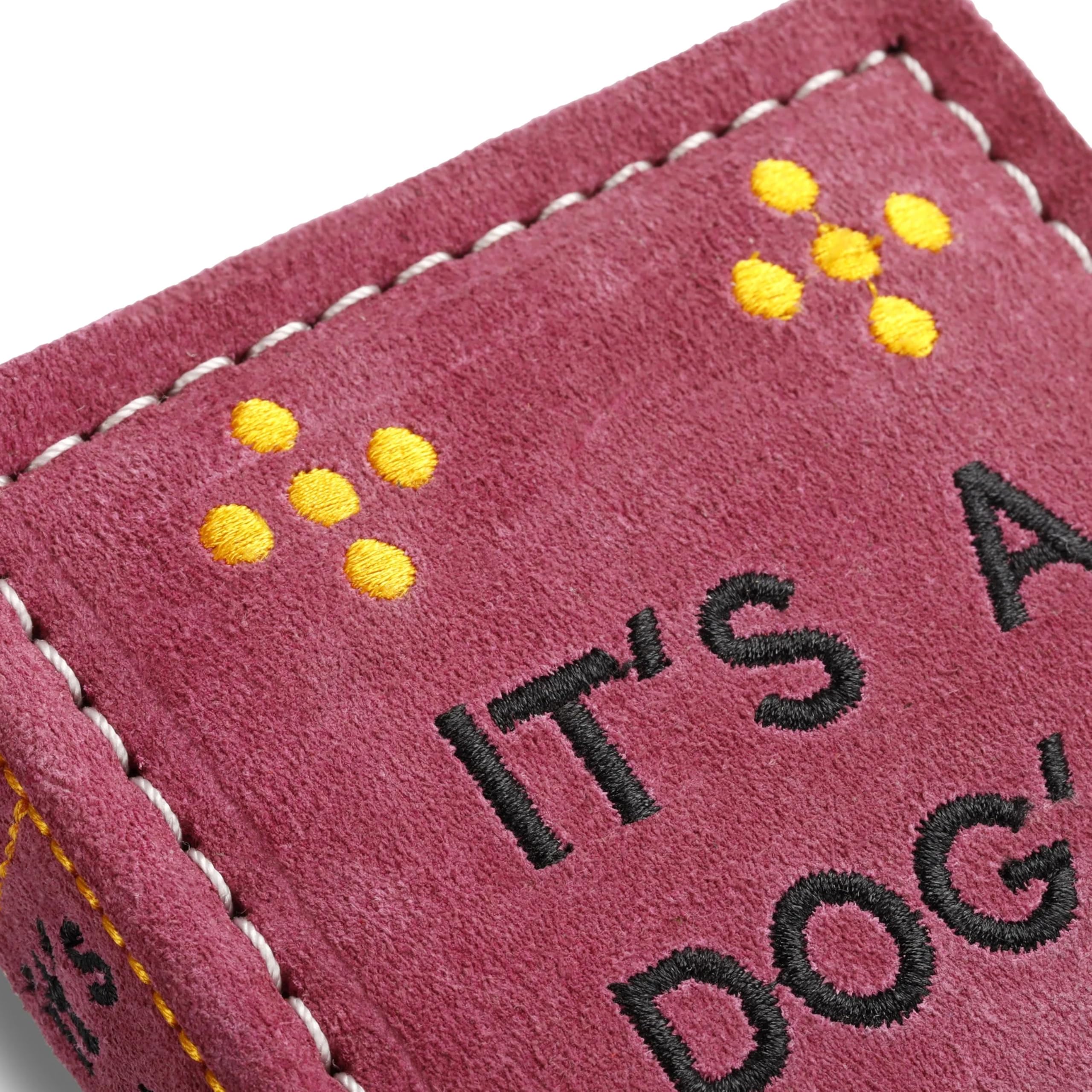 Green & Wilds Eco-Friendly Natural Dog Toy - It's A Dog's Life Book Chew Toy For Dogs - Book Shaped Funny Puns Pet Toys - Image 3