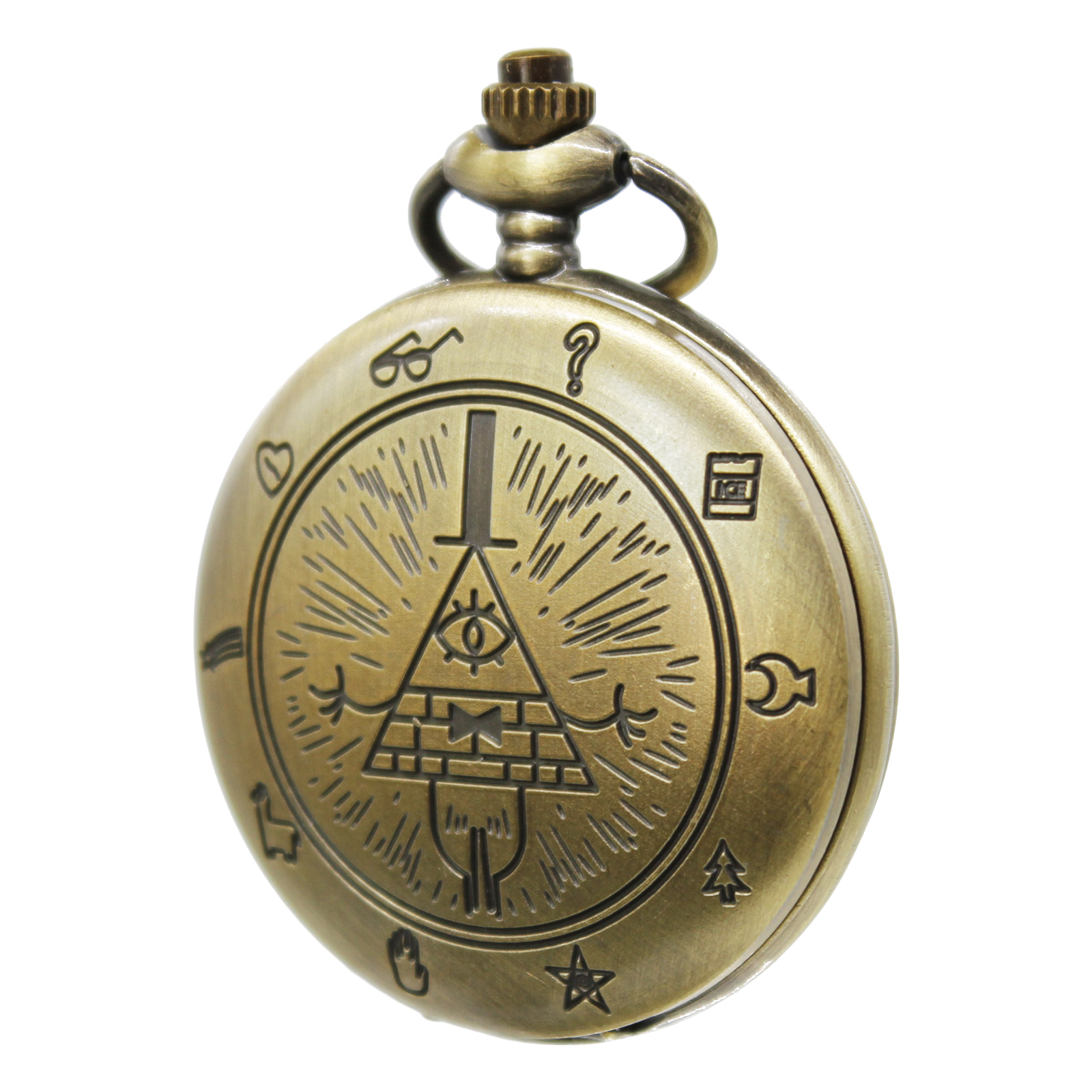 Amazon.com: SIMAOTE Vintage Quartz Pocket Watch, Gravity Falls