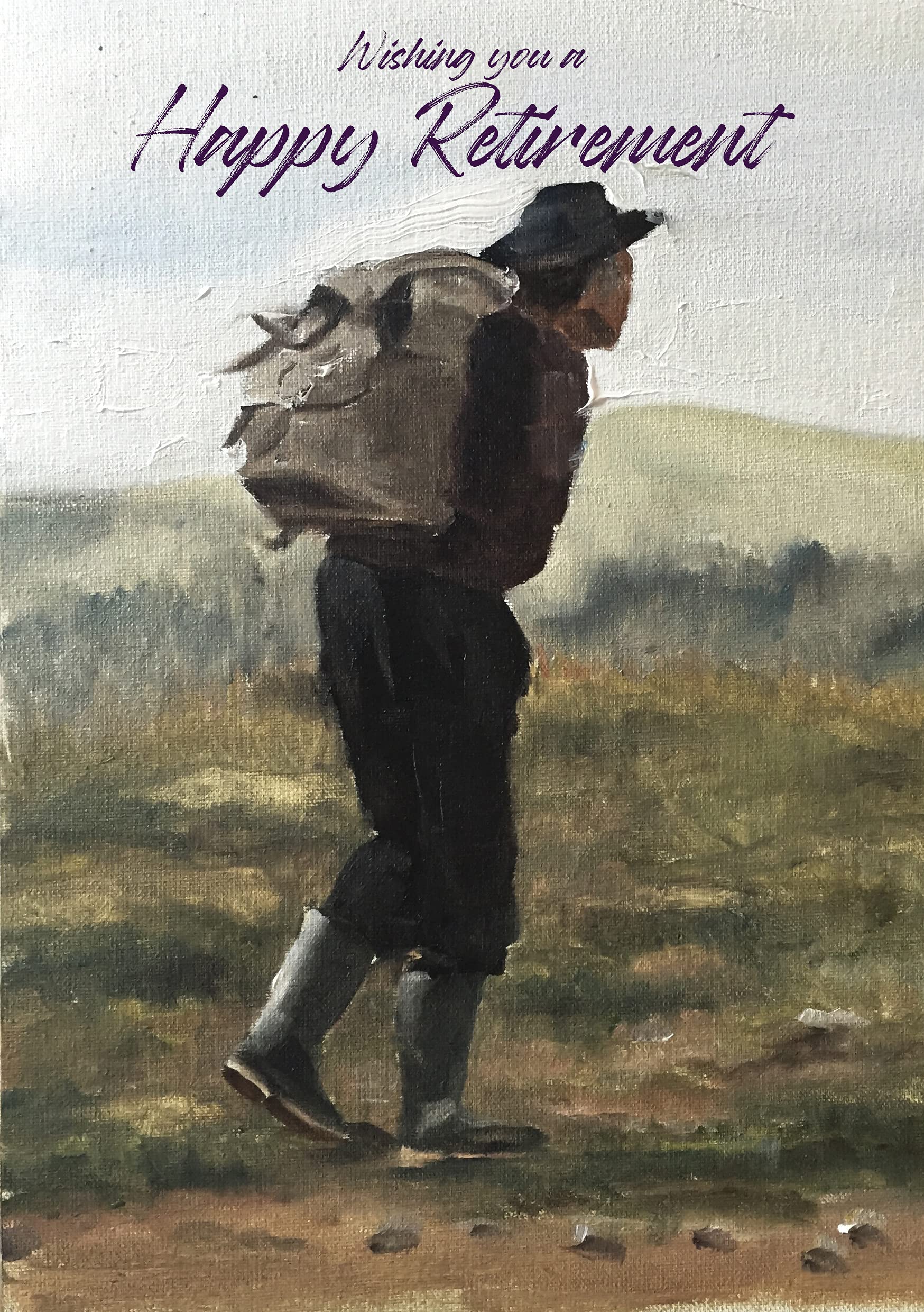 James Coates Happy Retirement Card for Male, A5 Size
