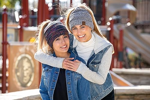 Miniatura 3 de Funky Junque Exclusives BeanieTail - Gorro para mujer, diseño de cola de caballo, ideal para día de cabello despeinado