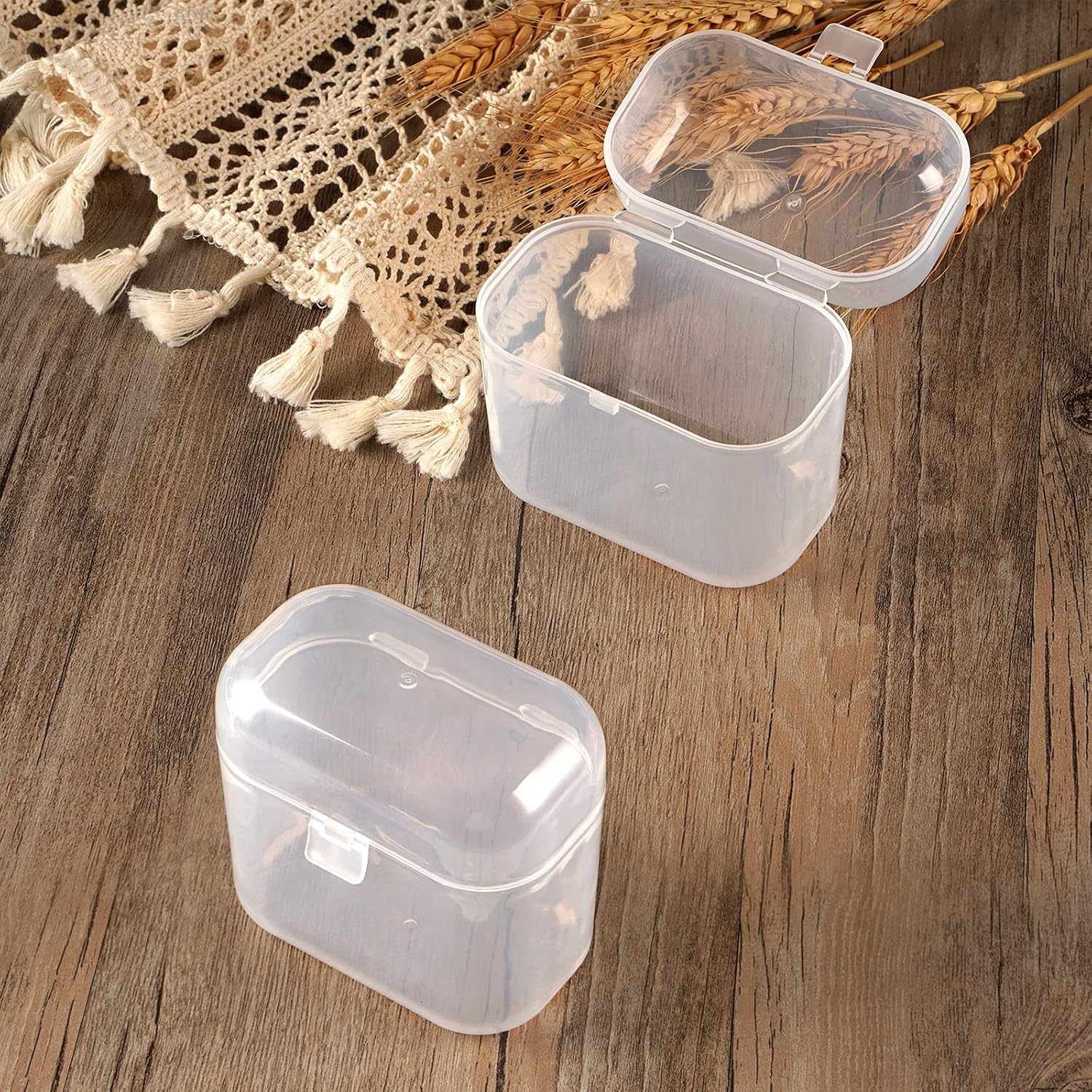 Accmor Pacifier Case, Pacifier Container Can Storage 2 Pacifiers, Baby Pacifier Holder Case for Travel, BPA Free,Transparent : Baby