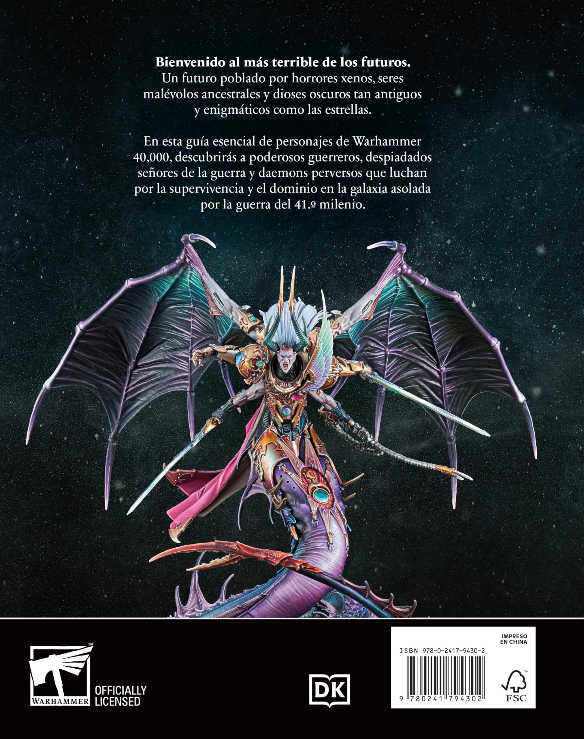 Warhammer 40.000 Enciclopedia de personajes. Incluye miniatura