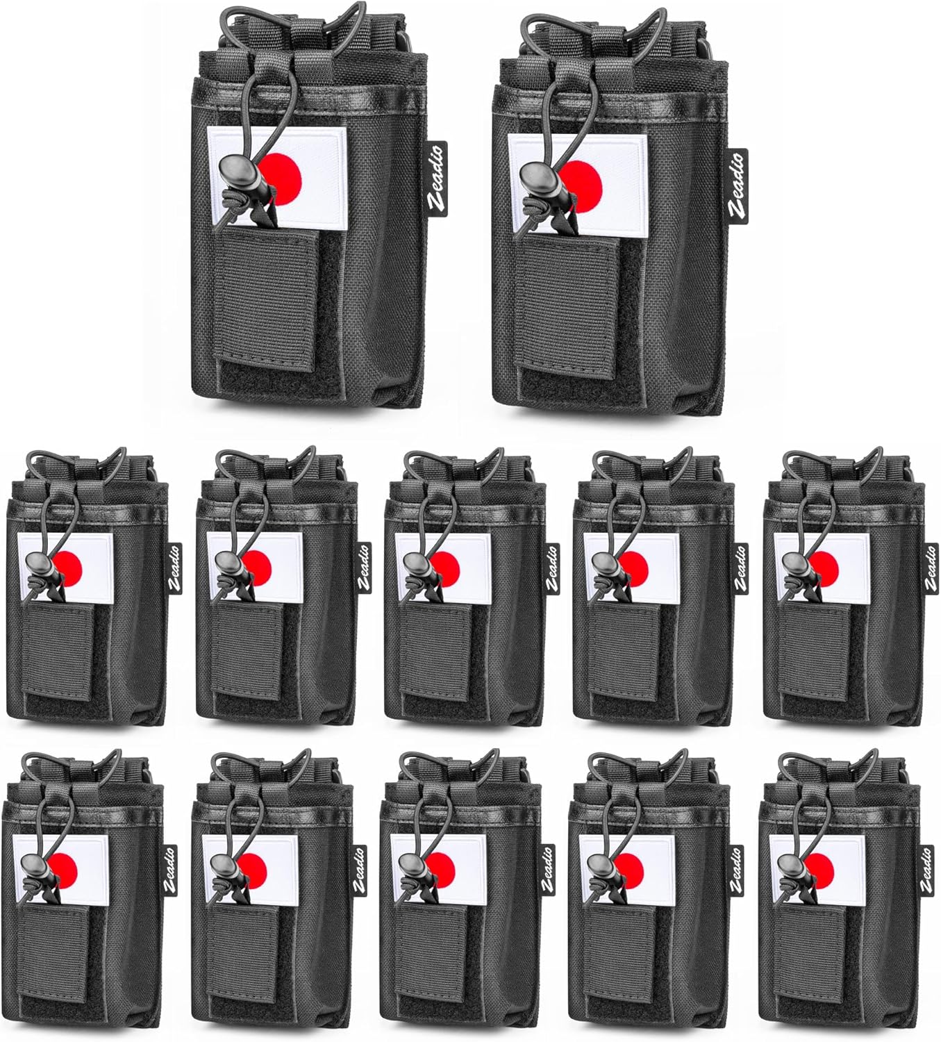 Qoo　サバゲーセット Amazon | Zeadio 多機能 双方向無線機ケース ユニバーサル耐久