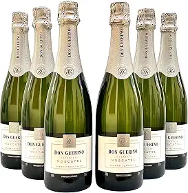 Espumante Don Guerino Brut Branco Moscatel | Kit Com 6 Garrafas | Oferta