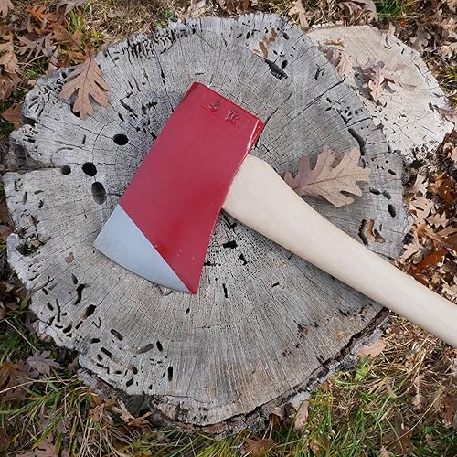 Miniatura 2 de COUNCIL TOOL Fallers 50DR28S - Hacha de un solo pedazo – Hacha de 5 libras con mango de madera recta de 28 pulgadas y cabeza de acero forjado