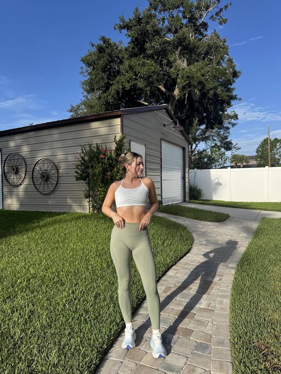 Workout Leggings Seamless Butt Lifting Women's Leggings Tummy Control High Waist Stretchy Yoga Pants for Gym Running - Image 8